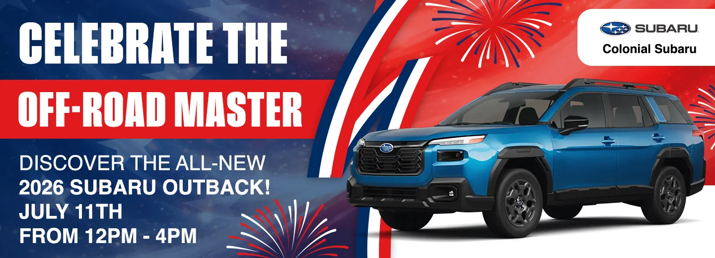 Celebrate the Off-Road Master - Discover the All-New 2026 Subaru Outback
