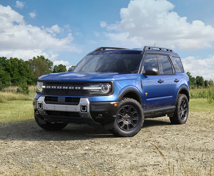 The bold, boxy shape of the 2026 Ford Bronco Sport for sale in Glen Burnie, MD
