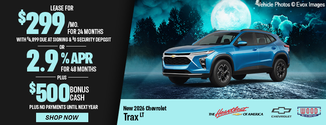 New Chevrolet Trax LT