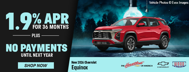 New Chevrolet Equinox offer