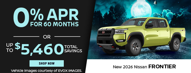 2026 Nissan Frontier offer