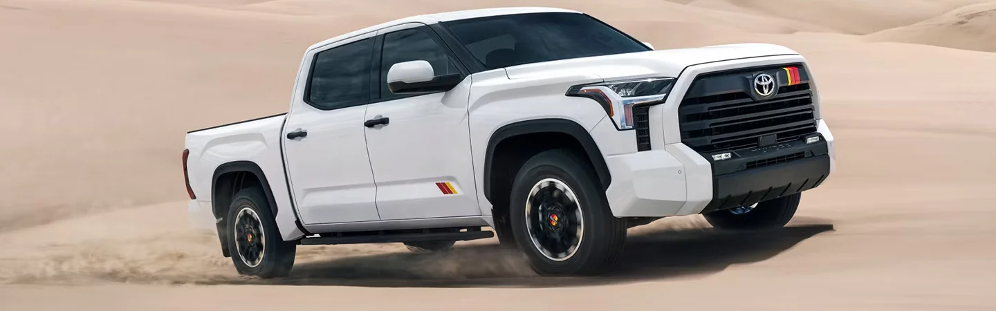 white 2025 Toyota Tundra