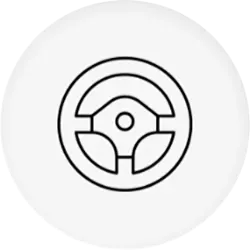 Feature Icon Steering Wheel