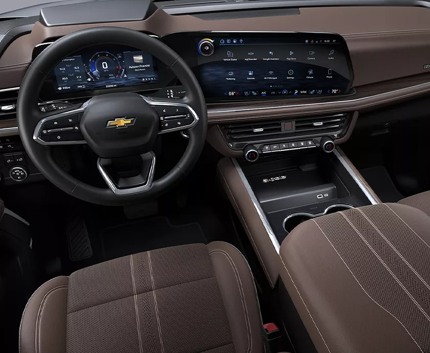 2026 Chevrolet Suburban interior view