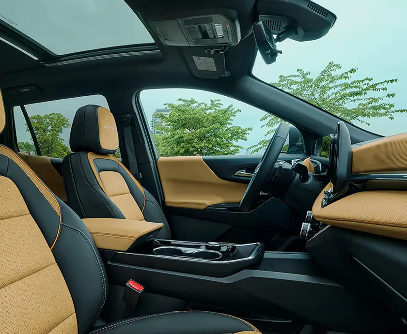 inside the 2026 Chevrolet Equinox EV