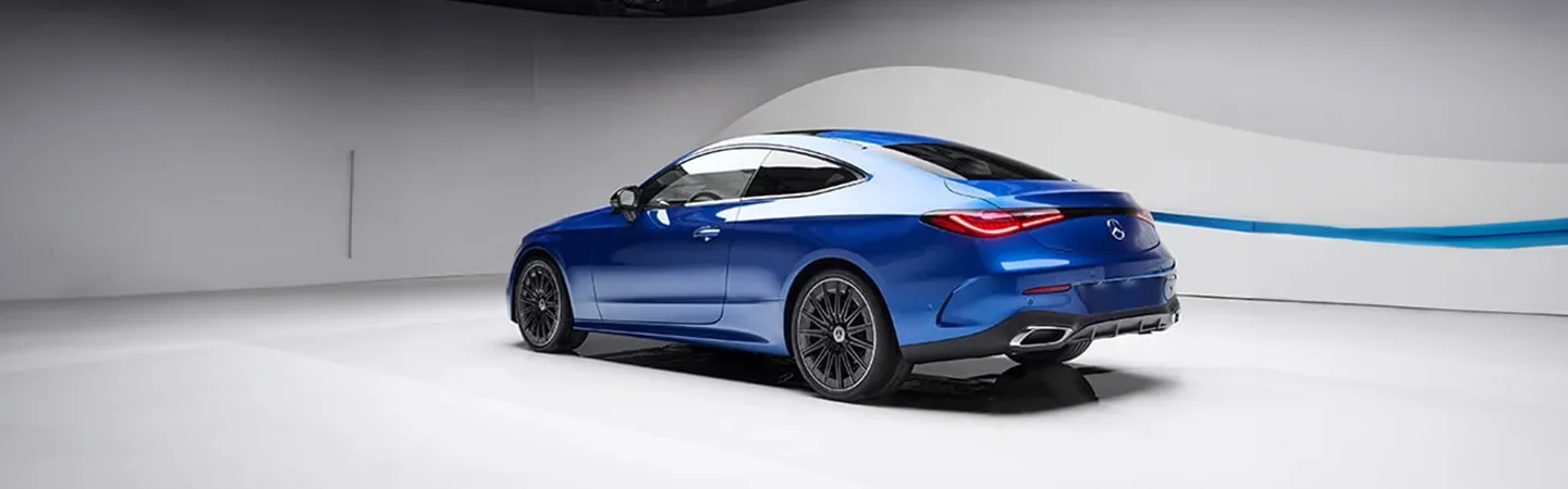2024 Mercedes-Benz CLE Coupe Specs bluecolor backview