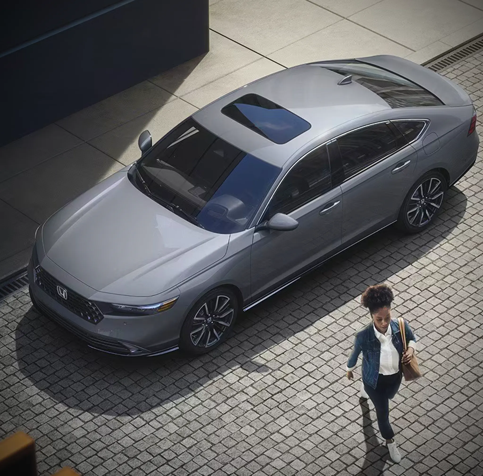 2026 Honda Accord bird's eye view
