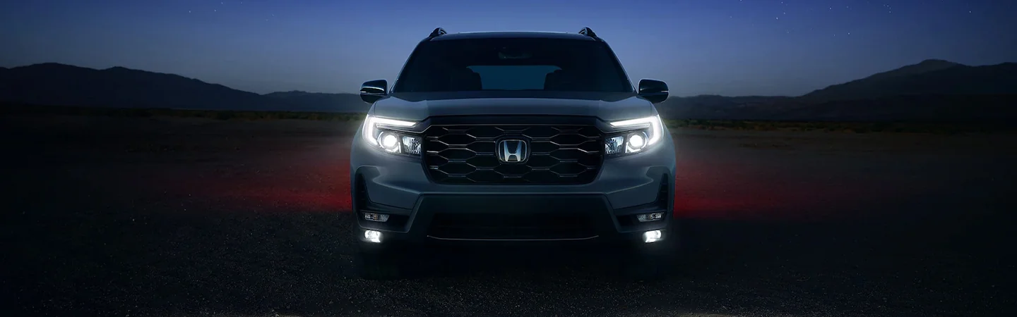 2026 Honda Passport Specs silver front view