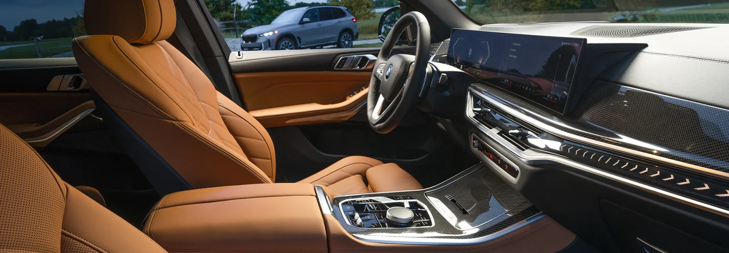 interior of a 2025 BMW X5 sDrive40i
