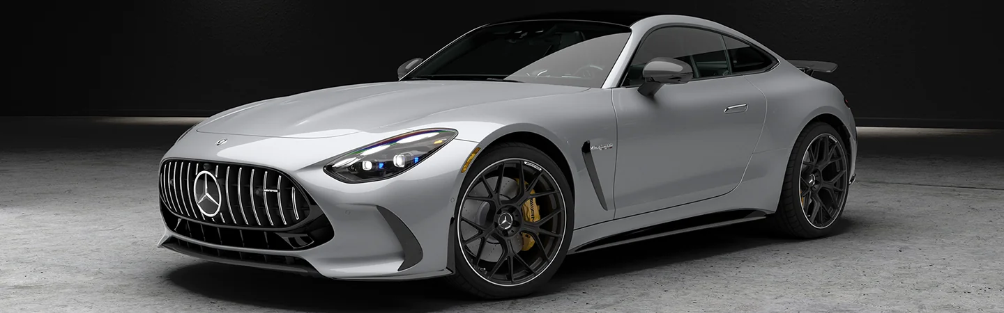 2024 Mercedes-Benz AMG GT Coupe Specs silvercolor frontview