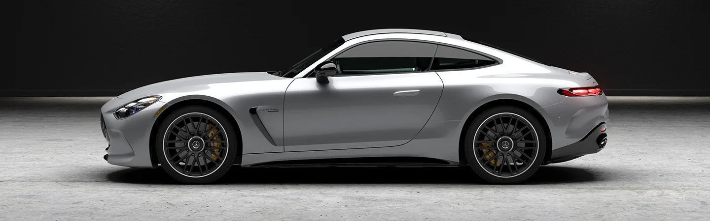2024 Mercedes-Benz AMG GT Coupe Specs silvercolor sideview