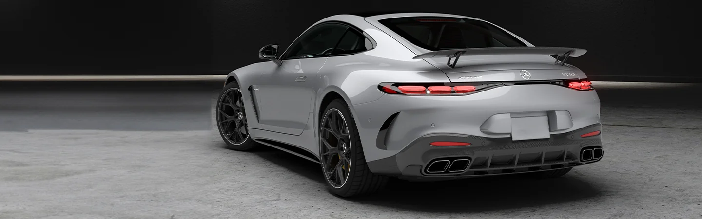 2024 Mercedes-Benz AMG GT Coupe Specs silvercolor backview