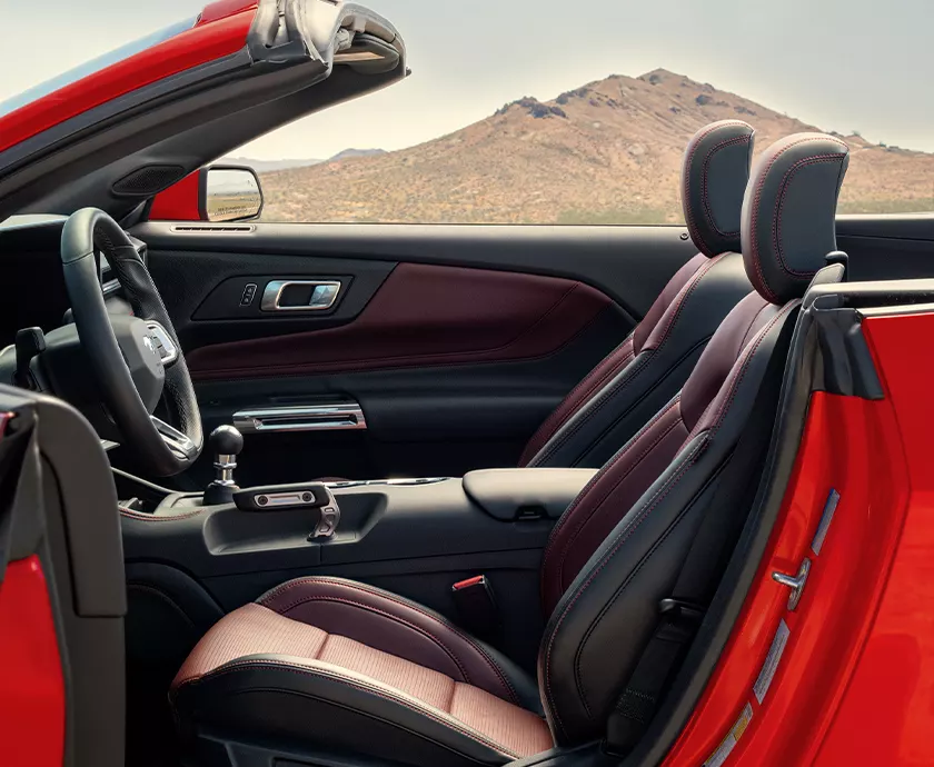 2026 Ford Mustang interior view