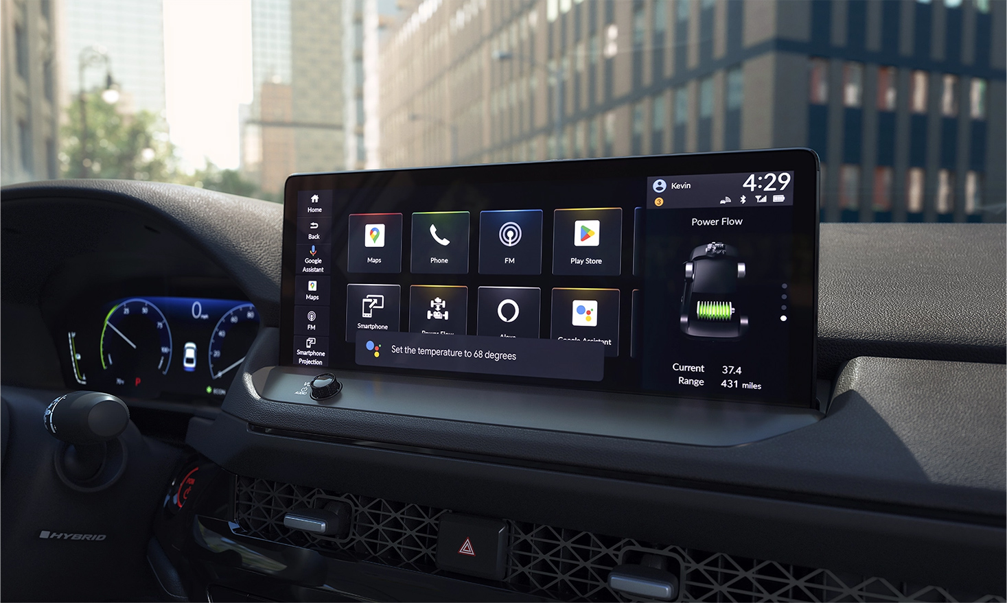 2022 Honda Accord Hybrid interior