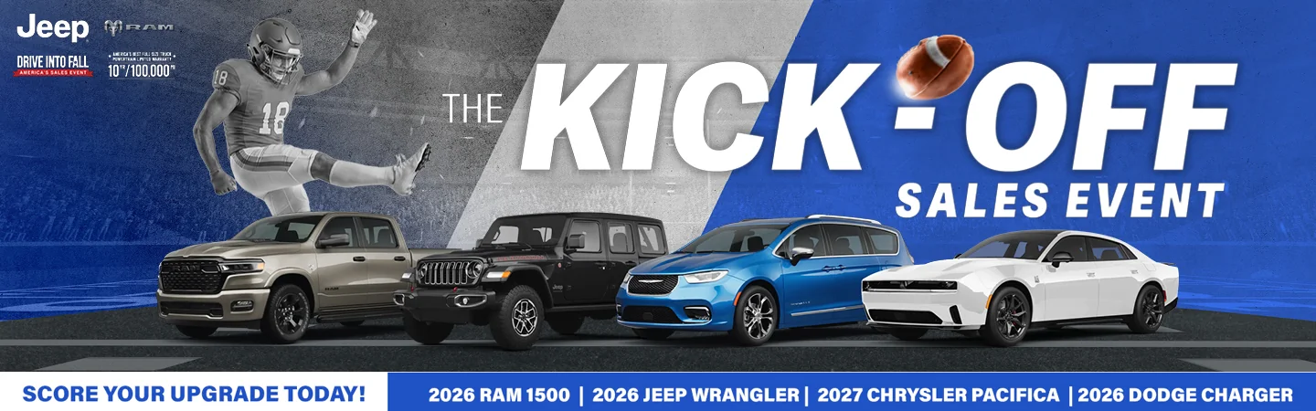 Pre-Kickoff to Savings at Vaden CDJR Brunswick