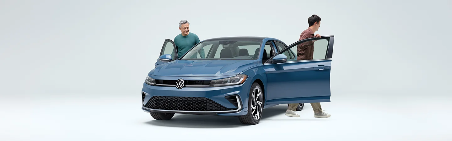 blue 2025 Volkswagen Jetta