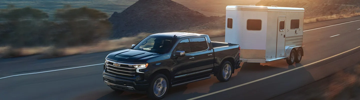 2024 Chevrolet Silverado 1500 Towing a trialer