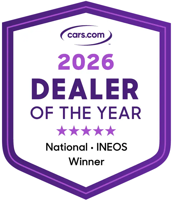 Cars.com National Dealer of the Year Logo