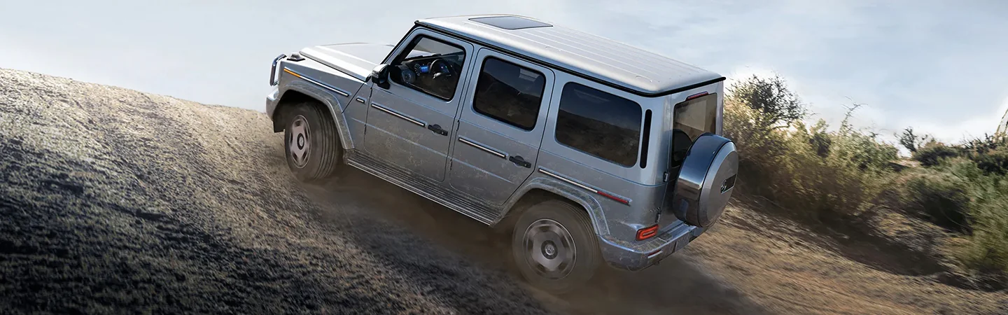Mercedes G-Class Specs grey side view