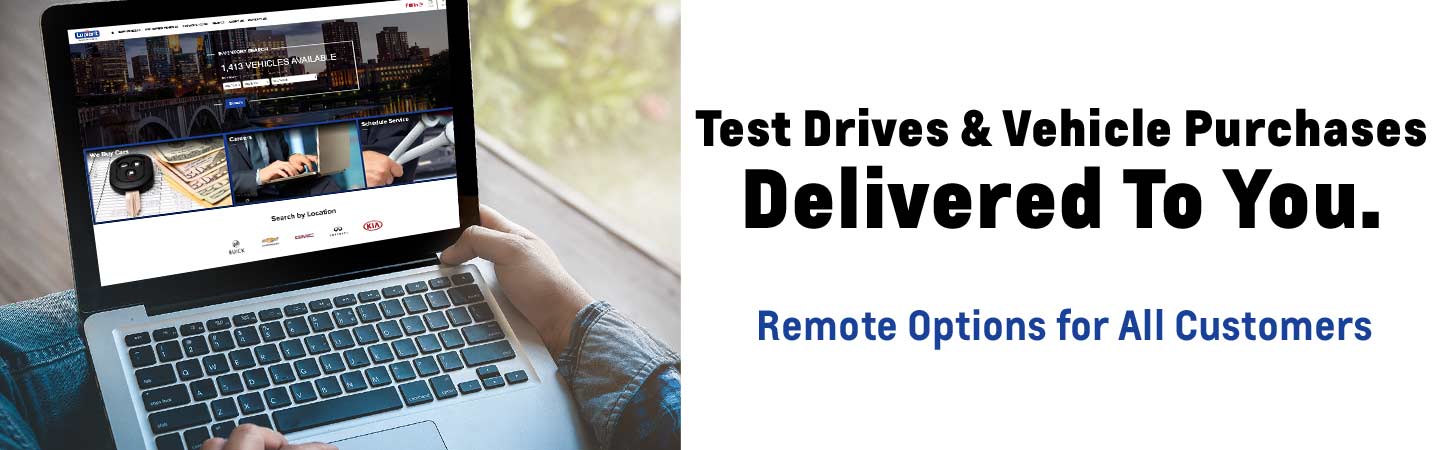 Test Drives & Vehicle Purchases Delivered To You | Remote Options for All Customers