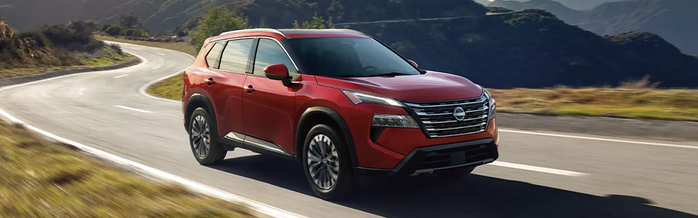 2024 Nissan Rogue Specs redcolor frontview