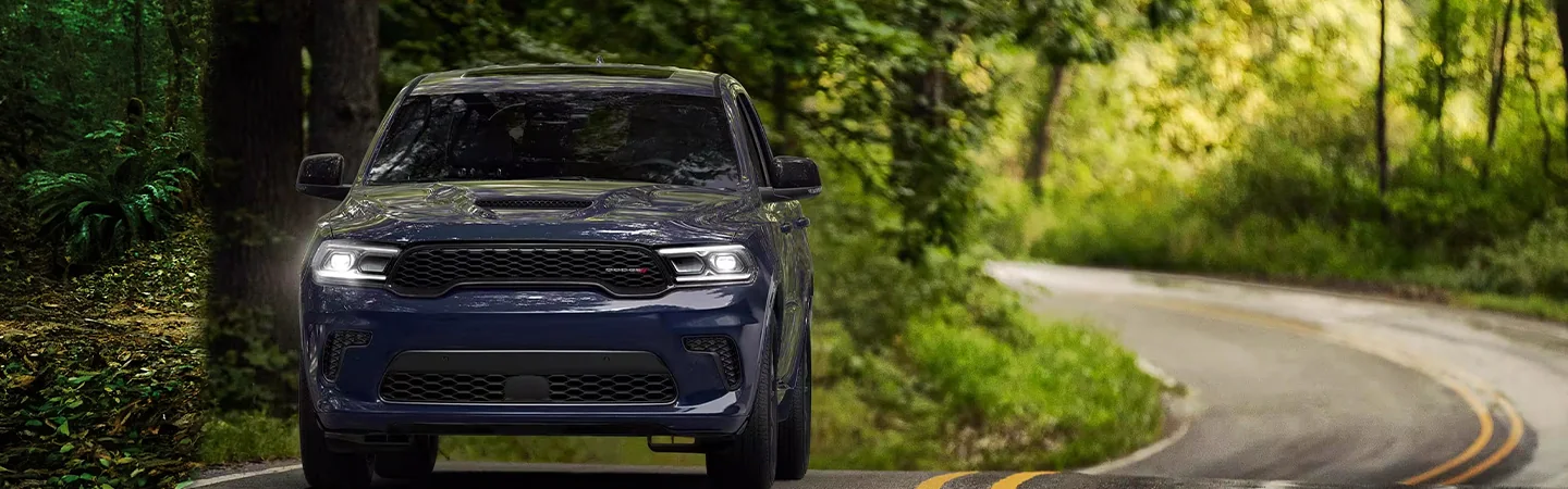 2024 Dodge Durango Specs blue color front view