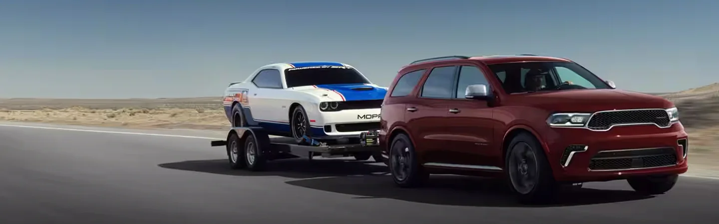 2024 Dodge Durango Specs red color side view