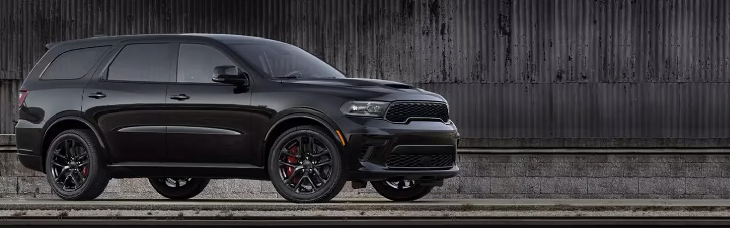 2024 Dodge Durango Specs black color side view