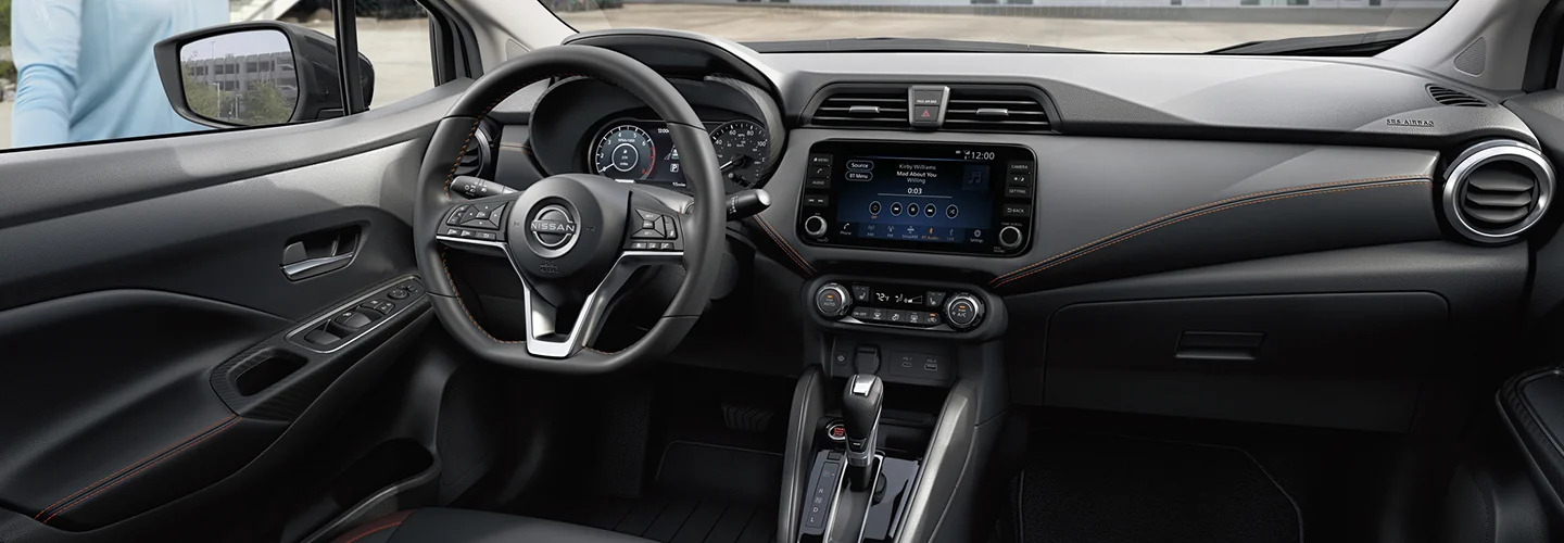 interior view of a 2025 Nissan Versa SV