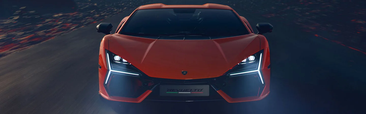 head on Lamborghini Revuelto