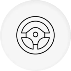 Feature Icon Steering Wheel