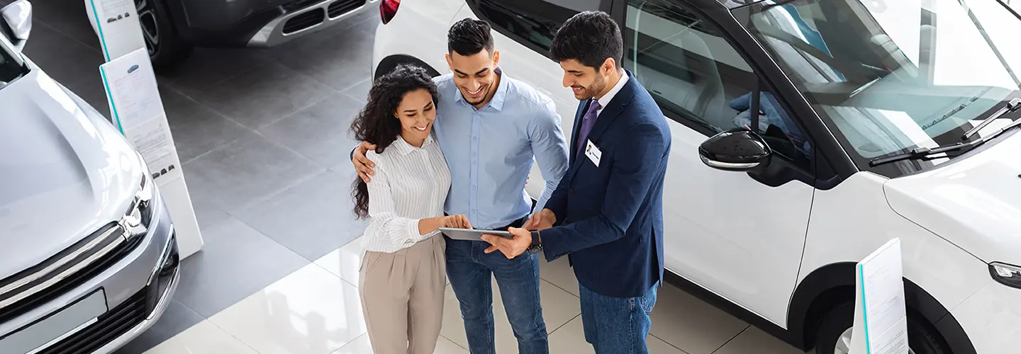 showroom car shopping