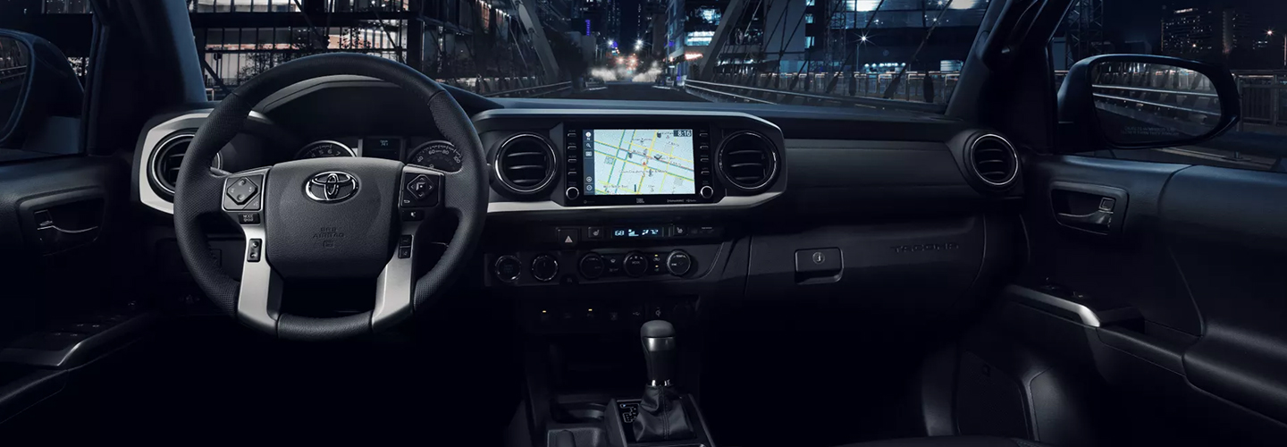 2022 Toyota Tacoma vs. Ford Ranger Interior
