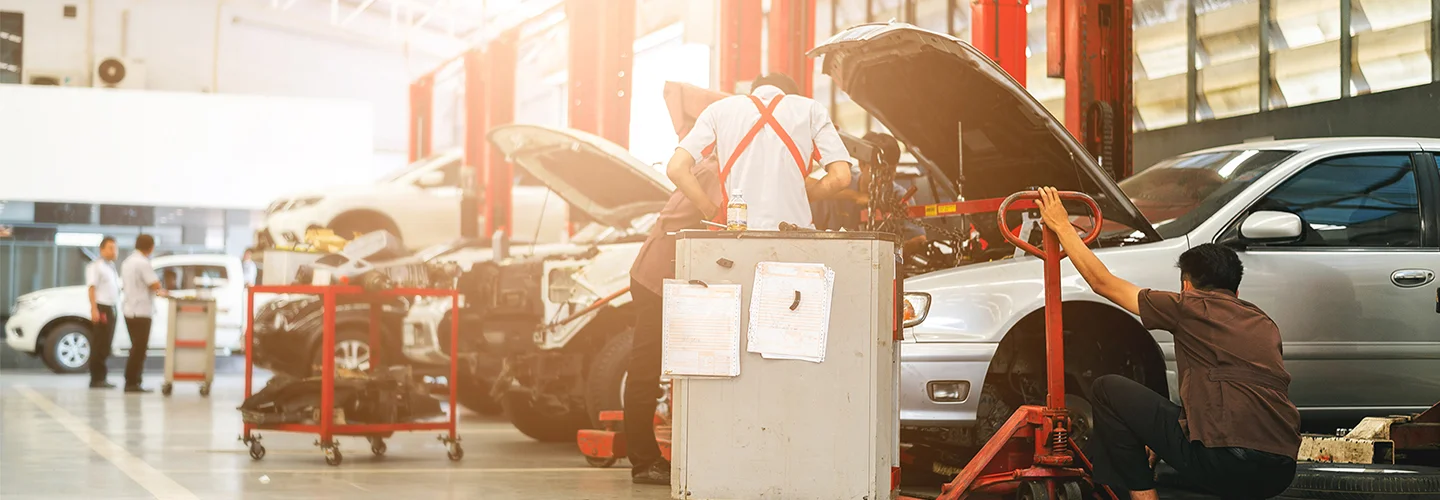 service department garage