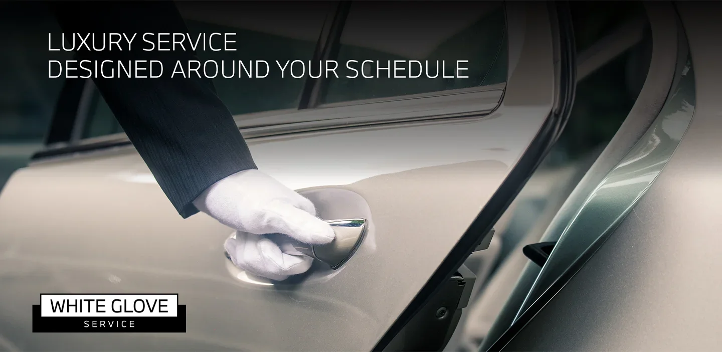 luxury service designed around your schedule