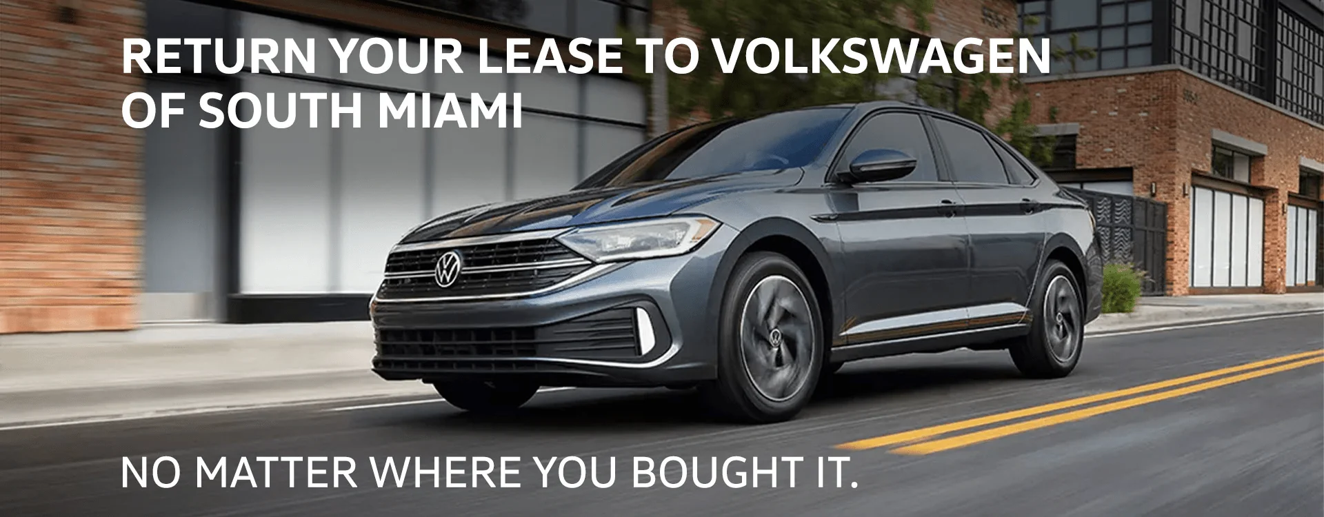 Return your lease to Volkswagen of South Miami
