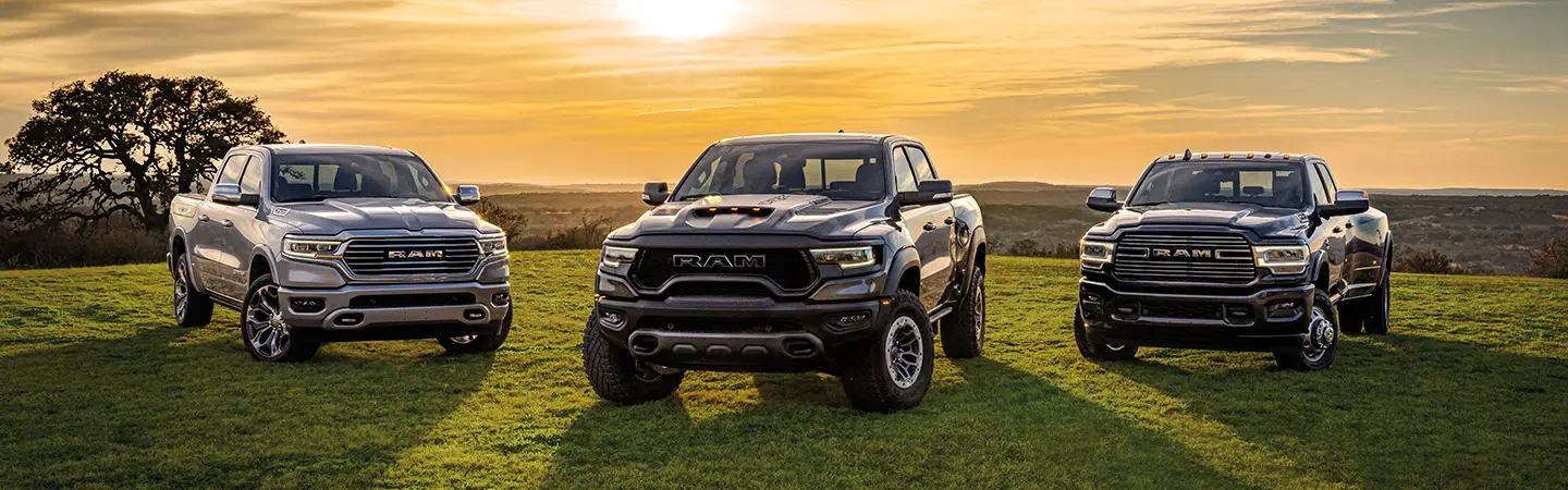 2024 RAM 3500 Specs front side view black