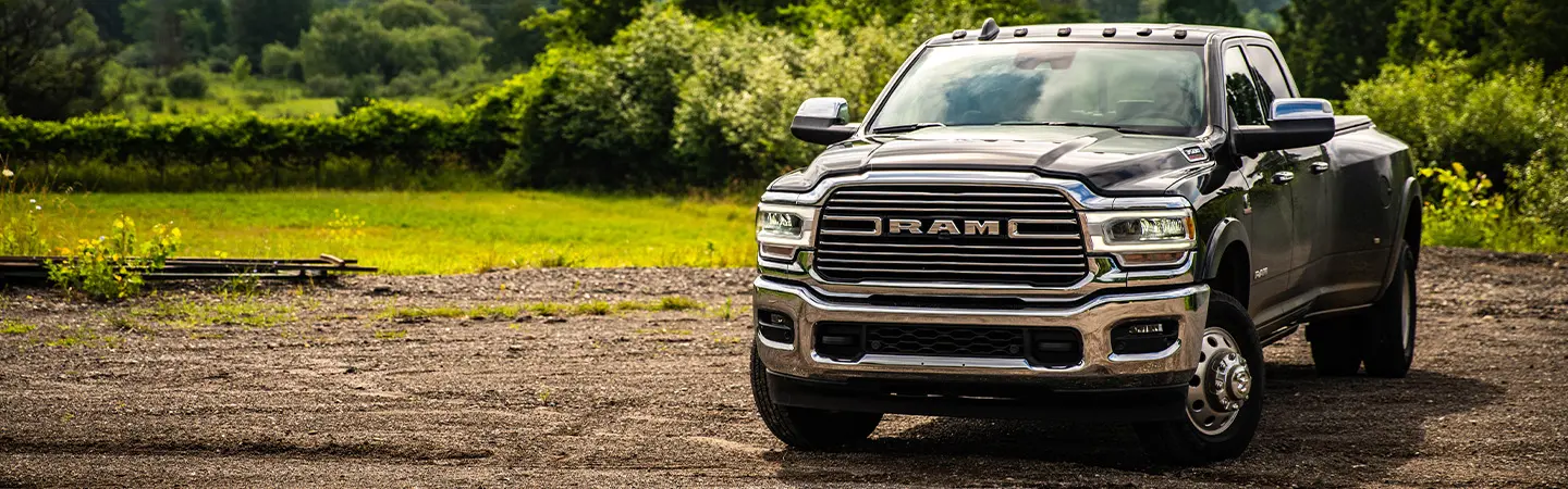 2024 RAM 3500 Specs front side view black
