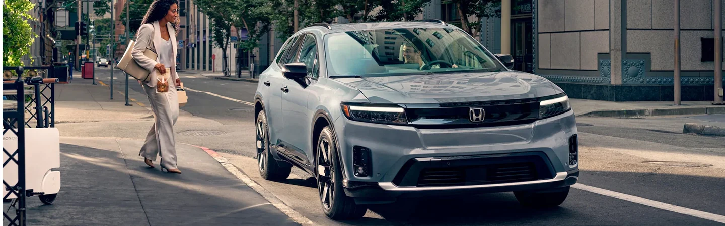 2024 Honda Prologue Reviews grey color front view