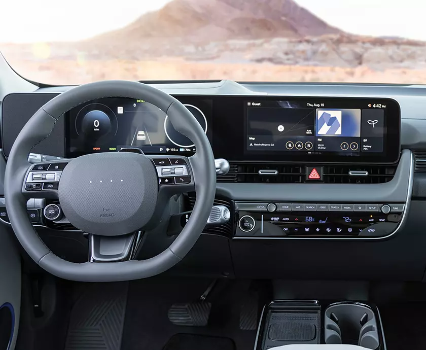interior of Hyundai IONIQ 5