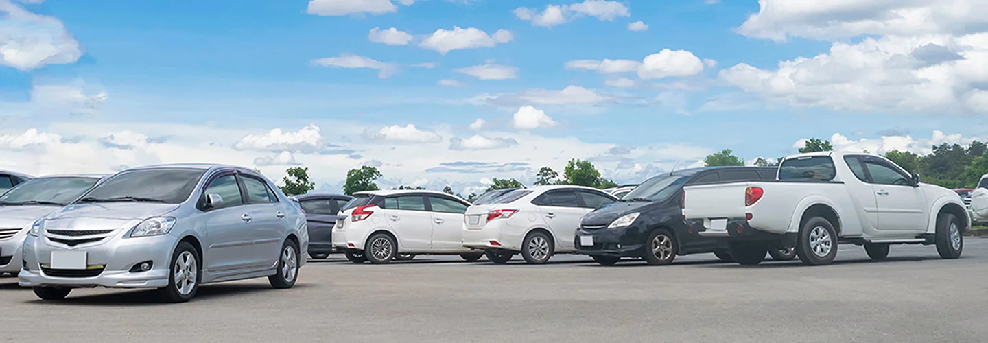 AutoWorld of Conway parkng lot