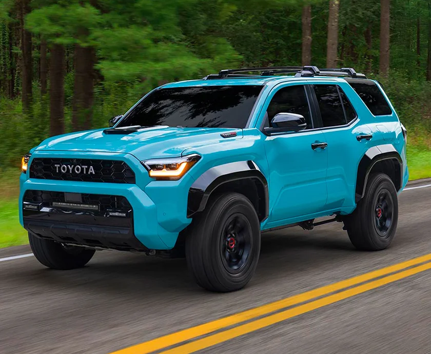 bright blue 2026 Toyota 4Runner