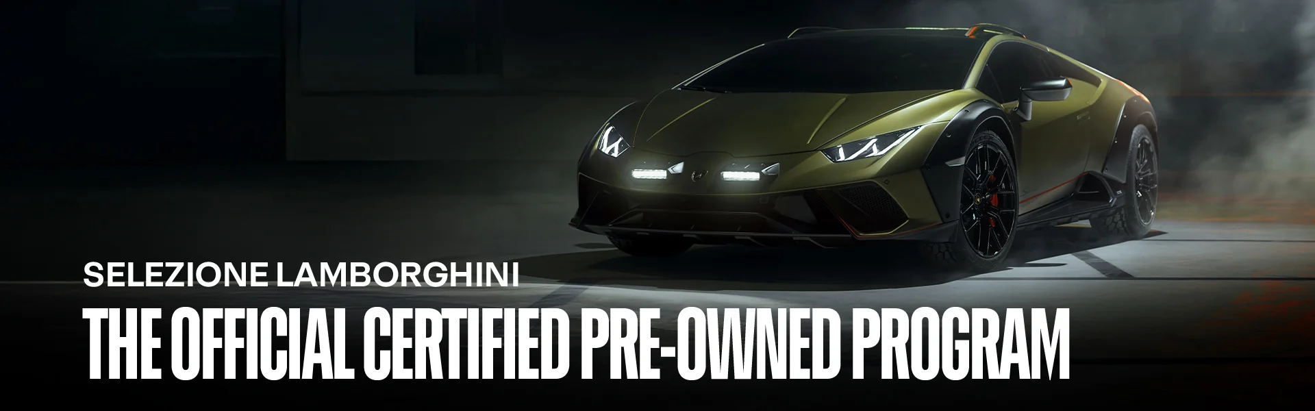 Selezione Lamborghini - The Official Certified Pre-Owned Program
