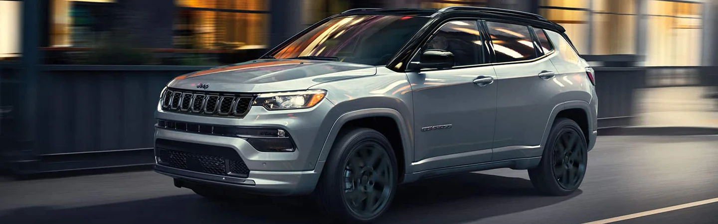 2025 Jeep Compass Specs side view and color sliver