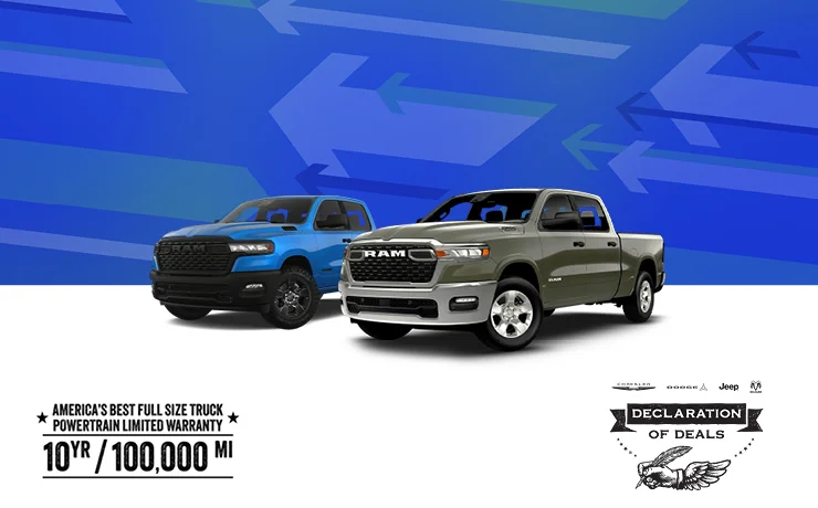 2025 and 2026 RAM 1500 Models