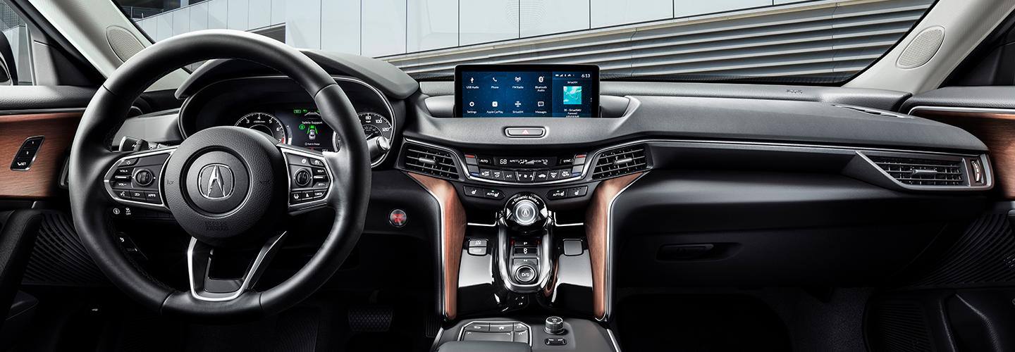 dashboard of Acura
