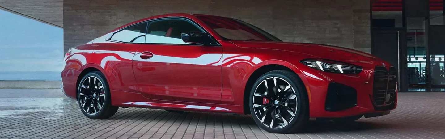 2025 BMW 4 Series redcolor sideview