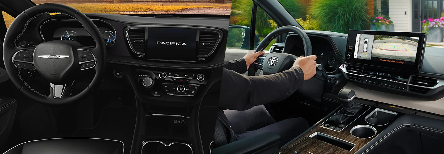 Interior view of the 2026 Chrysler Pacifica