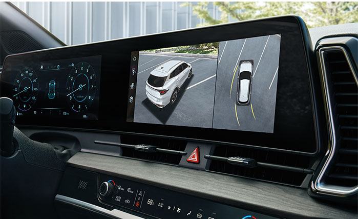 Kia Sportage parked in driveway