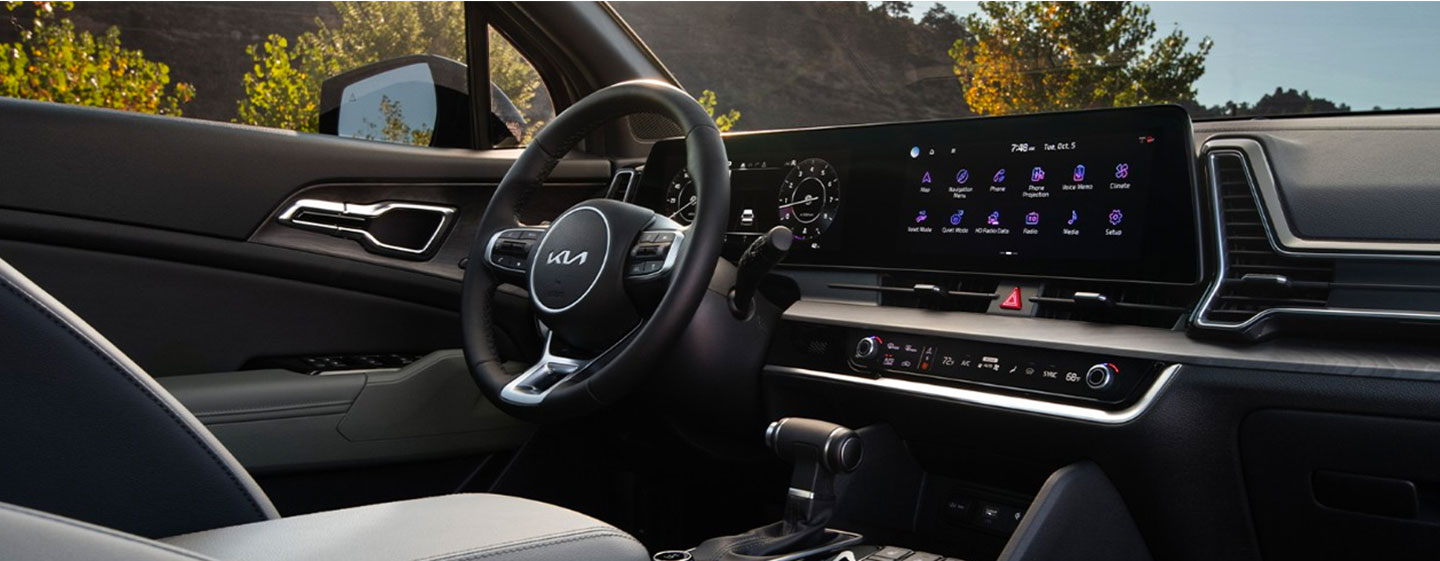 Kia Sportage dashboard